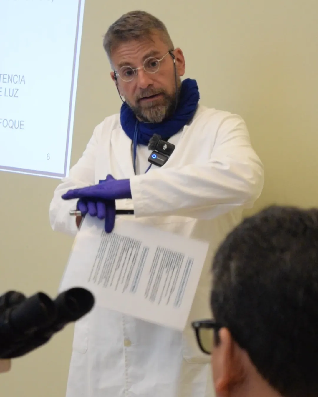 Observación al microscopio